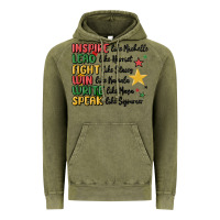 Vintage Olive black history malia Vintage Hoodie - MaliasSmallBusiness