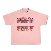 Salmon custom name valentine's day school pencils Urban Heavy Tee - MaliasSmallBusiness