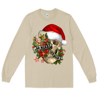 Mushroom So merry it's scary Long Sleeve Tee - NancyCooperArtShop