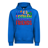Cobalt I Love My Lesbian Friends Urban Hoodie - BundleAndBundleShop