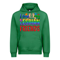 Emerald I Love My Lesbian Friends Urban Hoodie - BundleAndBundleShop