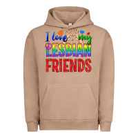Pigment Burro I Love My Lesbian Friends Urban Hoodie - BundleAndBundleShop