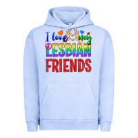 Pigment Grape Ice I Love My Lesbian Friends Urban Hoodie - BundleAndBundleShop