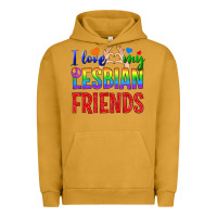 Pigment Peanut Butter I Love My Lesbian Friends Urban Hoodie - BundleAndBundleShop