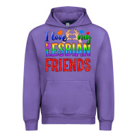 Tulip I Love My Lesbian Friends Urban Hoodie - BundleAndBundleShop