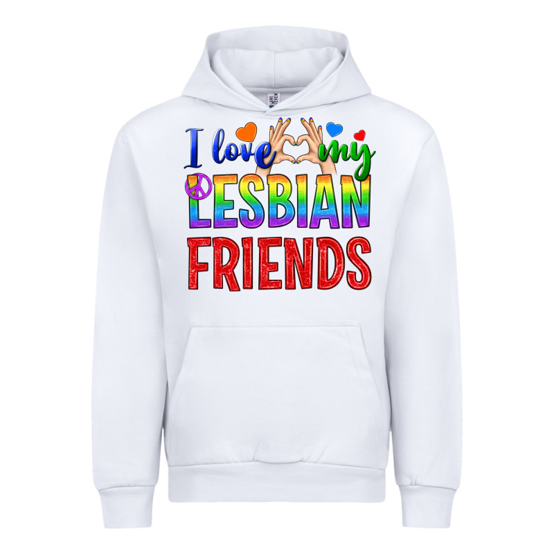 I Love My Lesbian Friends Urban Hoodie by BundleAndBundleShop | Teevron