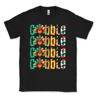 Black Gobble till you wobble Thanksgiving turkey Classic Tee - NancyCooperArtShop