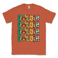 Copper Gobble till you wobble Thanksgiving turkey Classic Tee - NancyCooperArtShop