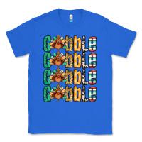 True Royal Gobble till you wobble Thanksgiving turkey Classic Tee - NancyCooperArtShop