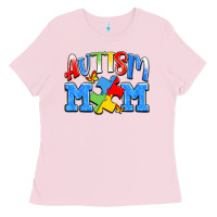Bubblegum Pink autism mom Ladies Tee - JahusDesignShop