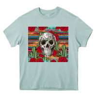 Arona skull cactus Heavy Core Tee - JahusDesignShop