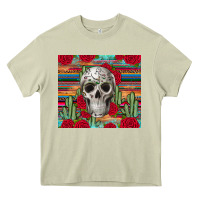 Mossy skull cactus Heavy Core Tee - JahusDesignShop