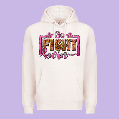 Go Fight Win Premium Hoodie Designed By Jahusdesignshop