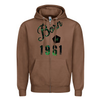 Chestnut Born In 1961 Zipper Hoodie - Bettercallsaul