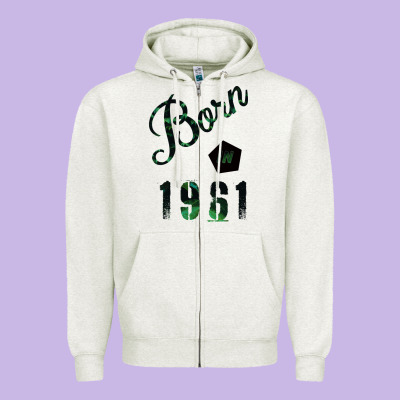 Born In 1961 Zipper Hoodie Designed By Bettercallsaul
