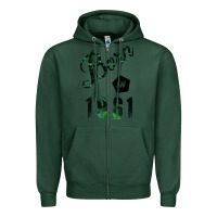 Sports Green Born In 1961 Zipper Hoodie - Bettercallsaul