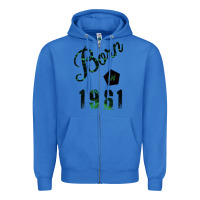 True Royal Born In 1961 Zipper Hoodie - Bettercallsaul