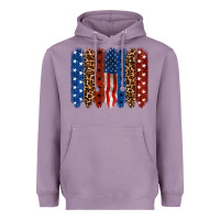 Lavender back to blue brushstroke Heavyweight Hoodie - CowGirlArtShop