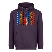 Plum back to blue brushstroke Heavyweight Hoodie - CowGirlArtShop