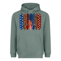 Sage back to blue brushstroke Heavyweight Hoodie - CowGirlArtShop