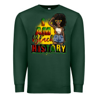 Sports Green i am black history juneteenth Premium Sweatshirt - CowGirlArtShop
