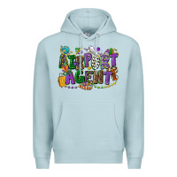Blue Mist airport agent mardi gras Premium Hoodie - CowGirlArtShop