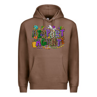 Chestnut airport agent mardi gras Premium Hoodie - CowGirlArtShop