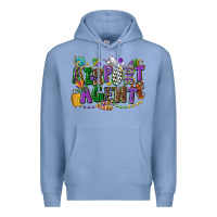 Colony Blue airport agent mardi gras Premium Hoodie - CowGirlArtShop
