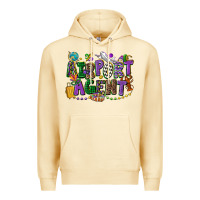 Pina Colada airport agent mardi gras Premium Hoodie - CowGirlArtShop