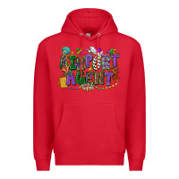 Red airport agent mardi gras Premium Hoodie - CowGirlArtShop