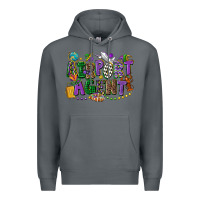 Rock airport agent mardi gras Premium Hoodie - CowGirlArtShop