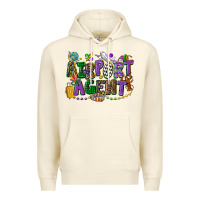 Sandshell airport agent mardi gras Premium Hoodie - CowGirlArtShop