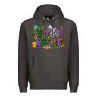 Smoke airport agent mardi gras Premium Hoodie - CowGirlArtShop