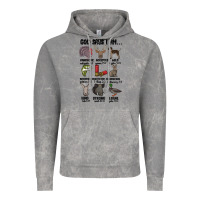 Cloud Rock god says i am hunting Vintage Hoodie - MaliasSmallBusiness