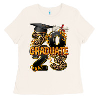 Bone 2023 graduate leopard Ladies Tee - AdoDesignShop