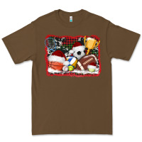 Cacao christmas sports background Premium Tee - AdoDesignShop