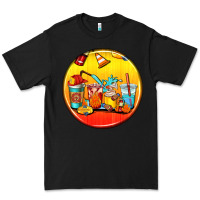 Black firefighter coasters Premium Tee - AdoDesignShop