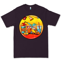 Plum firefighter coasters Premium Tee - AdoDesignShop
