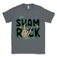 Charcoal Heather sham rock Classic Tee - MaliasSmallBusiness