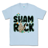 Dusty Blue sham rock Classic Tee - MaliasSmallBusiness