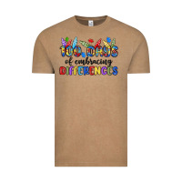 Vintage Coffee 100 days of embracing differences Vintage Tee - MaliasSmallBusiness