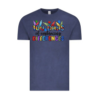 Vintage Denim 100 days of embracing differences Vintage Tee - MaliasSmallBusiness