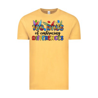 Vintage Mustard 100 days of embracing differences Vintage Tee - MaliasSmallBusiness