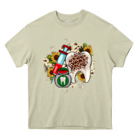 Mossy Christmas dental sunflower Heavy Core Tee - JahusDesignShop