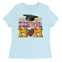 Baby Blue senior mom 2023 Ladies Tee - AdoDesignShop