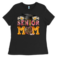 Black senior mom 2023 Ladies Tee - AdoDesignShop