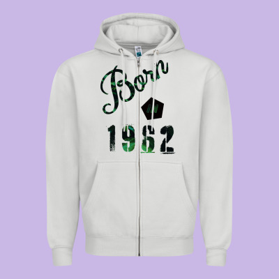 Born In 1962 Zipper Hoodie Designed By Bettercallsaul
