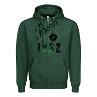 Sports Green Born In 1962 Zipper Hoodie - Bettercallsaul