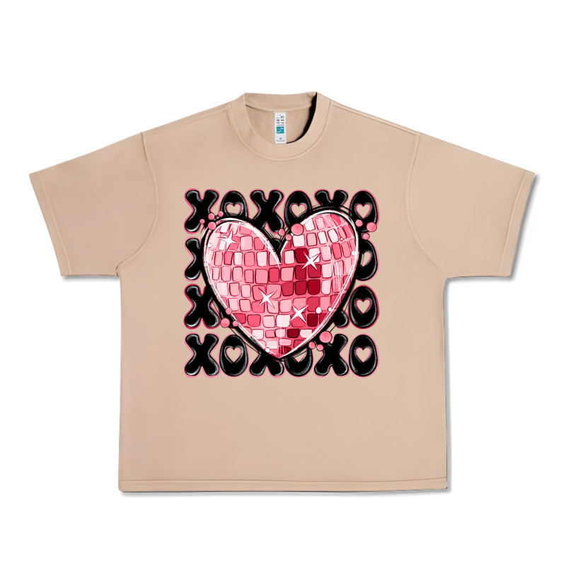 Xoxo Heart Valentine's Day Urban Heavy Tee by MaliasSmallBusiness | Teevron