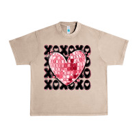 French Oak xoxo heart valentine's day Urban Heavy Tee - MaliasSmallBusiness